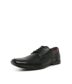 Leptish Black Smooth -Lynx Shoes Shop 121036296 BLK001 1