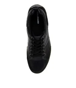 Victor-cf Black Leather -Lynx Shoes Shop 123840376 BLK001 5