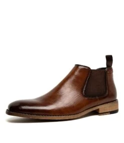 Qing Tan Smooth 8 Qing Tan Smooth -Lynx Shoes Shop 124166344 BRN356 1