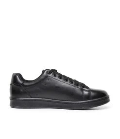 Lynx Lenny Snr E Black Leather -Lynx Shoes Shop 125574471 BLK001 4