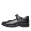 Florie Jnr Vel Black 1 Florie Jnr Vel Black -Lynx Shoes Shop 125579431 BLK001 2
