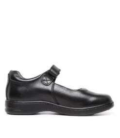 Florie Jnr Vel Black 10 Florie Jnr Vel Black -Lynx Shoes Shop 125579431 BLK001 4