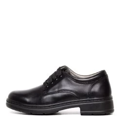 Sstruck Jnr Blk Leather