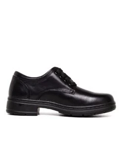 Sstruck Jnr Blk Leather -Lynx Shoes Shop 125579853 BLK001 4