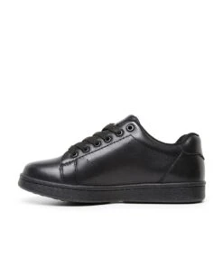 Lynx Lenny Jnr E Black Leather -Lynx Shoes Shop 125580424 BLK001 4