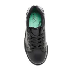 Lynx Lenny Jnr E Black Leather -Lynx Shoes Shop 125580424 BLK001 5