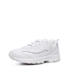 Lynx Scoot Snr White Leather -Lynx Shoes Shop 125584898 WHT001 1