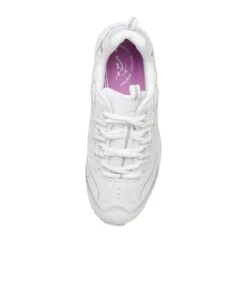 Lynx Scoot Snr White Leather -Lynx Shoes Shop 125584898 WHT001 5