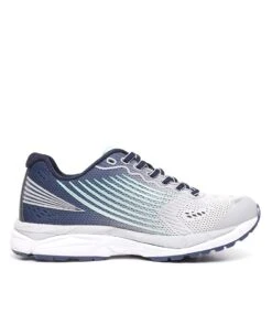 Lynx Flux Jnr Lace Navy-grey -Lynx Shoes Shop 125598392 BLU2325 4