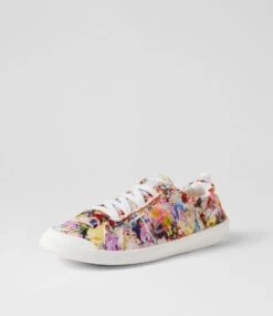 Vex Multi Wildheart Canvas Sneakers 8 Vex Multi Wildheart Canvas Sneakers -Lynx Shoes Shop BW10015QIJCA 3