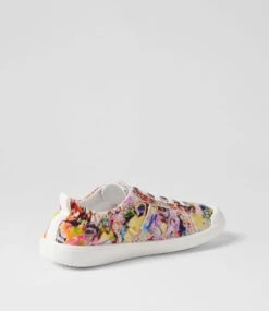 Vex Multi Wildheart Canvas Sneakers 9 Vex Multi Wildheart Canvas Sneakers -Lynx Shoes Shop BW10015QIJCA 4
