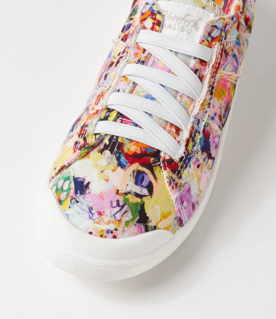 Vex Multi Wildheart Canvas Sneakers 6 Vex Multi Wildheart Canvas Sneakers - Image 4
