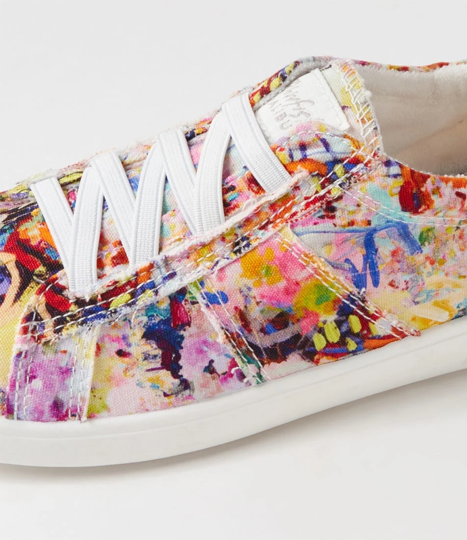 Vex Multi Wildheart Canvas Sneakers 7 Vex Multi Wildheart Canvas Sneakers - Image 5