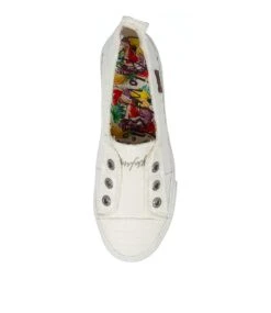 Aussie White Canvas 11 Aussie White Canvas -Lynx Shoes Shop BW10030WHICA 6