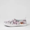 Aussie Off White Boho Canvas Sneakers -Lynx Shoes Shop BW10030XHICA 2