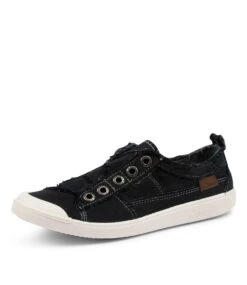 Vara Black Canvas -Lynx Shoes Shop BW10069BLACA 2