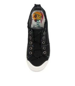 Vara Black Canvas -Lynx Shoes Shop BW10069BLACA 6