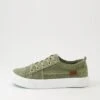 Clay Khaki Canvas Sneakers -Lynx Shoes Shop BW10076G8DCA 2