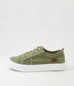 New Products 15 Clay Khaki Canvas Sneakers