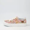 Clay Pink Passion Poppies Canvas Sneakers -Lynx Shoes Shop BW10076PW4CA 2