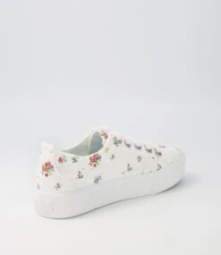 Clay Off White Cozy Canvas Sneakers -Lynx Shoes Shop BW10076WW3CA 4