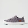 Parlane Grape Smoked Canvas Sneakers -Lynx Shoes Shop BW10080G8ECA 2