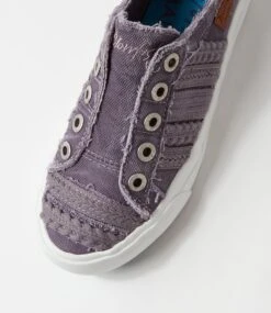 Parlane Grape Smoked Canvas Sneakers -Lynx Shoes Shop BW10080G8ECA 5