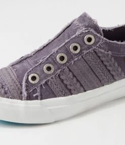 Parlane Grape Smoked Canvas Sneakers -Lynx Shoes Shop BW10080G8ECA 6