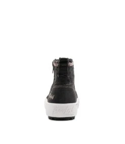 Rev Black Smoked Canvas Sneakers -Lynx Shoes Shop BW10089B3SCA 3