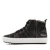 Rev Black Smoked Canvas Sneakers 2 Rev Black Smoked Canvas Sneakers -Lynx Shoes Shop BW10089B3SCA 4
