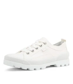Hope White Fields Canvas Sneakers -Lynx Shoes Shop BW10090WN6CA 2