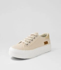 Sidekick Moonbeam Rose Gold Canvas Sneakers -Lynx Shoes Shop BW10091KXYCA 3