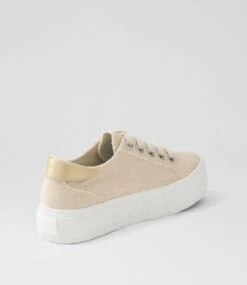 Sidekick Moonbeam Rose Gold Canvas Sneakers -Lynx Shoes Shop BW10091KXYCA 4