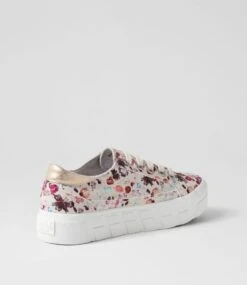 Sidekick Off White New Romantic Canvas Sneakers -Lynx Shoes Shop BW10091XIXCA 4