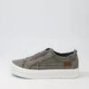 Create Steelgray Canvas Sneakers -Lynx Shoes Shop BW10092G6TCA 2