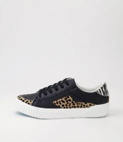 Willa Black Multi Mix Sneakers