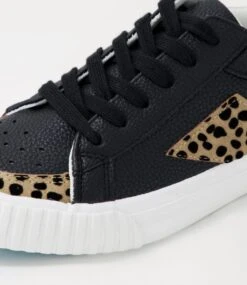Willa Black Multi Mix Sneakers -Lynx Shoes Shop BW10093B29EX 6