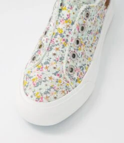 Sadie Moody Wallflower Canvas Sneakers -Lynx Shoes Shop BW10095WW7CA 5
