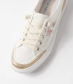 Alex White Multi Sneakers -Lynx Shoes Shop BW10109WHIHG 5