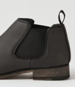 Qita Black Nubuck Chelsea Boots -Lynx Shoes Shop C810009BLAAH 6