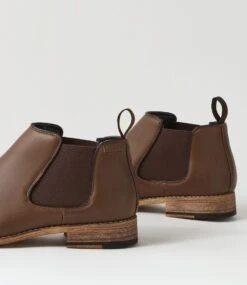 Qita Brown Nubuck Chelsea Boots -Lynx Shoes Shop C810009BROAH 6