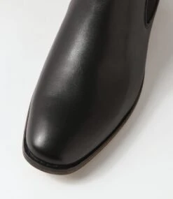Qita Black Washed Sole Chelsea Boots -Lynx Shoes Shop C810009CHDSM 5