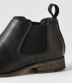 Qita Black Washed Sole Chelsea Boots -Lynx Shoes Shop C810009CHDSM 6