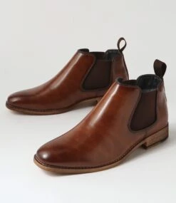 Qita Tan Chelsea Boots -Lynx Shoes Shop C810009TANSM 6