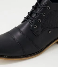 Jordi Black Washed Sole Lace Up Boots 11 Jordi Black Washed Sole Lace Up Boots -Lynx Shoes Shop C810015CHDSM 6