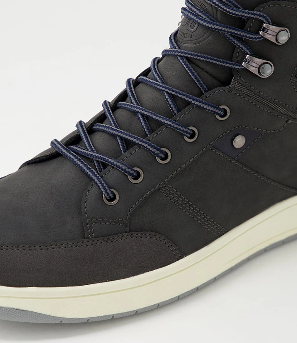 Keizer Grey Lace Up Boots 7 Keizer Grey Lace Up Boots - Image 5