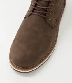 Dillon Brown Lace Up Boots -Lynx Shoes Shop C810019BROSM 5