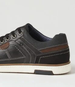 Elliot Black Sneakers -Lynx Shoes Shop C810021BLASM 6