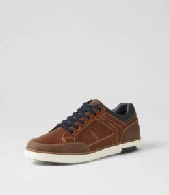 Elliot Tan Sneakers -Lynx Shoes Shop C810021TANSM 3