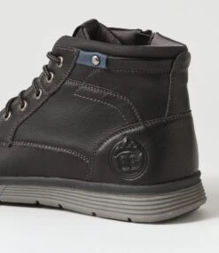 Idaho Charcoal Lace Up Boots 11 Idaho Charcoal Lace Up Boots -Lynx Shoes Shop C810023G16SM 6